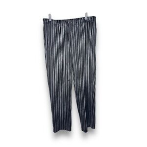 Night Zone Women’s Striped Pants - Size Large